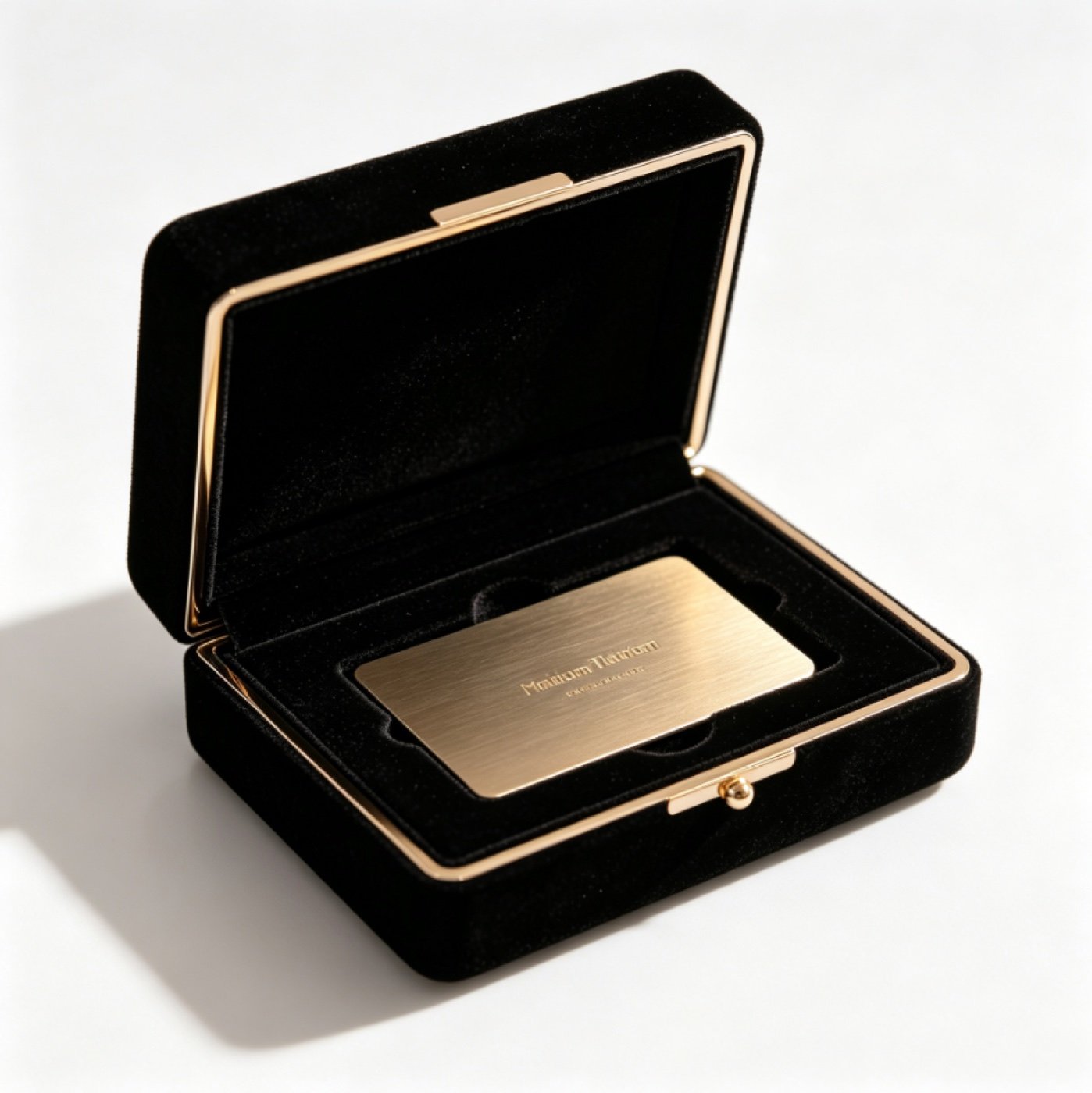 Supplied category cover for custom metal card accessories
