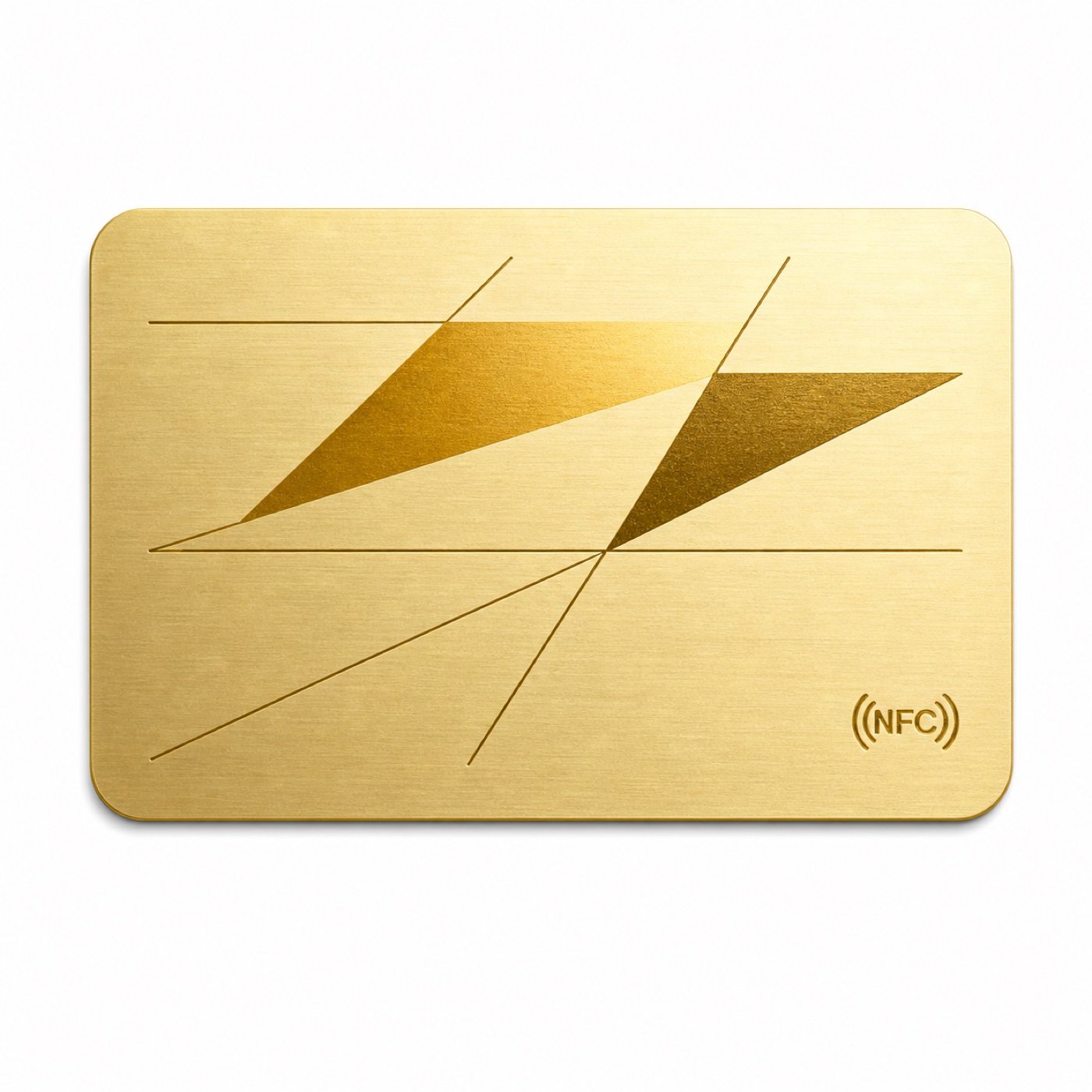 Supplied category cover for NFC metal cards