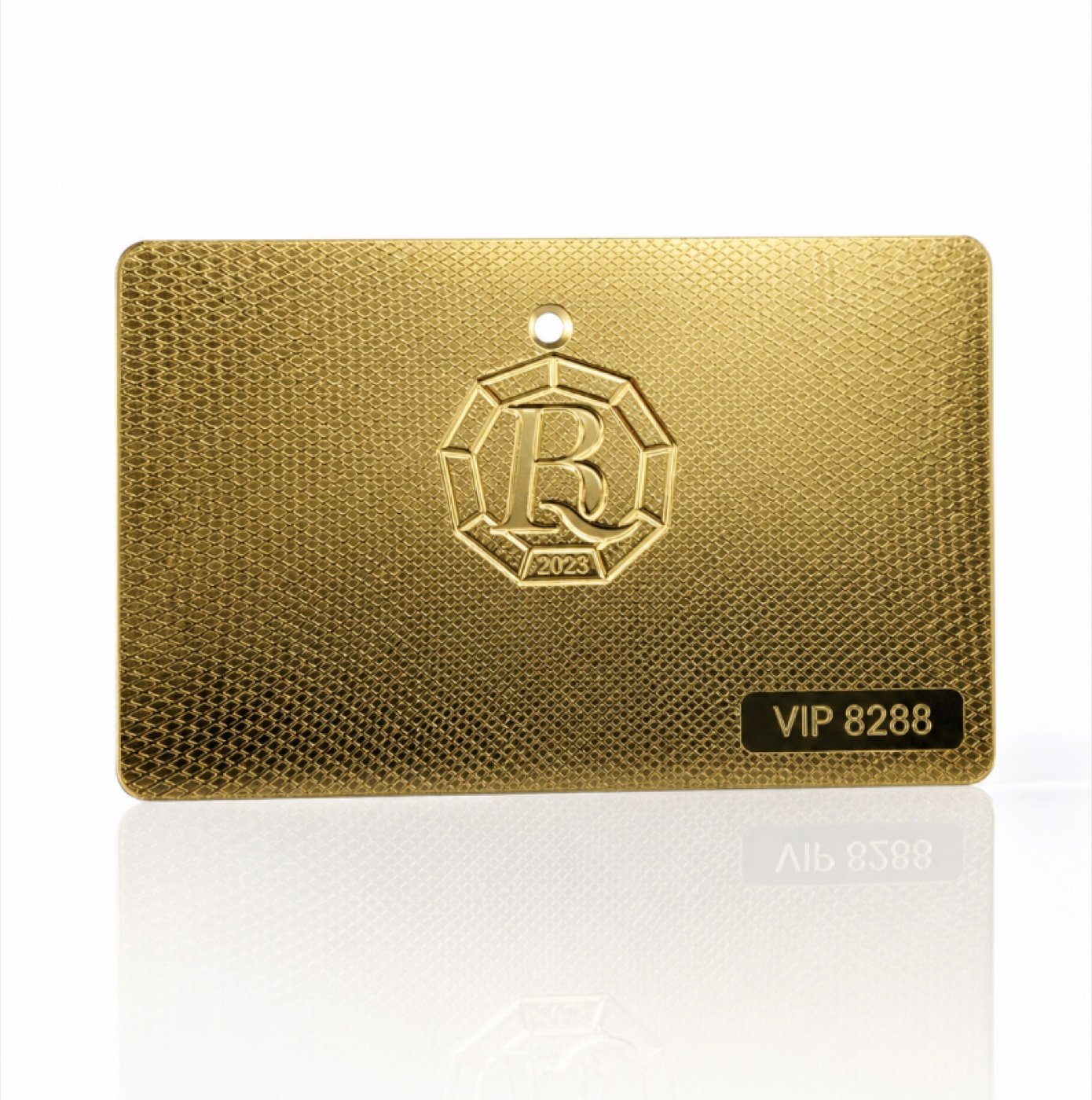 Supplied category cover for VIP membership cards