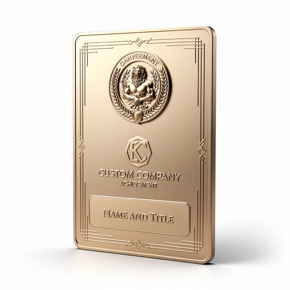 Supplied Metal Corporate Gift Cards reference 2