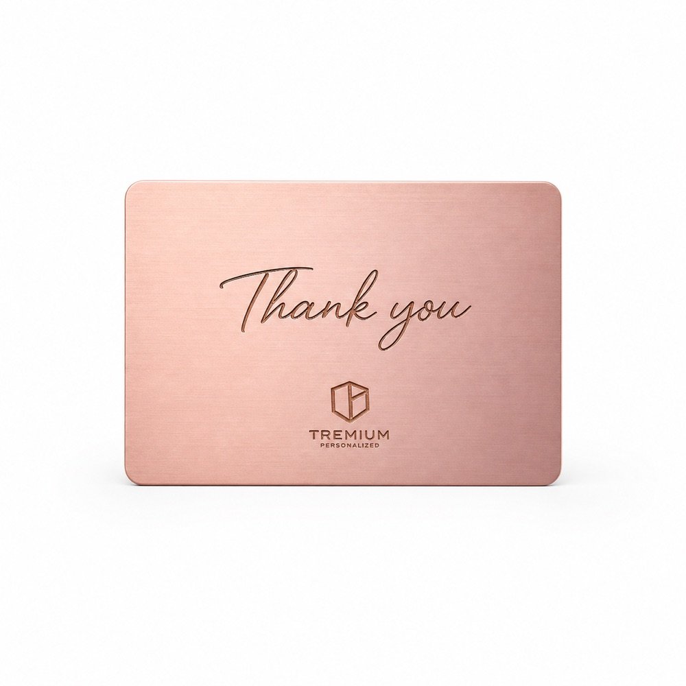 Supplied Metal Corporate Gift Cards reference 3