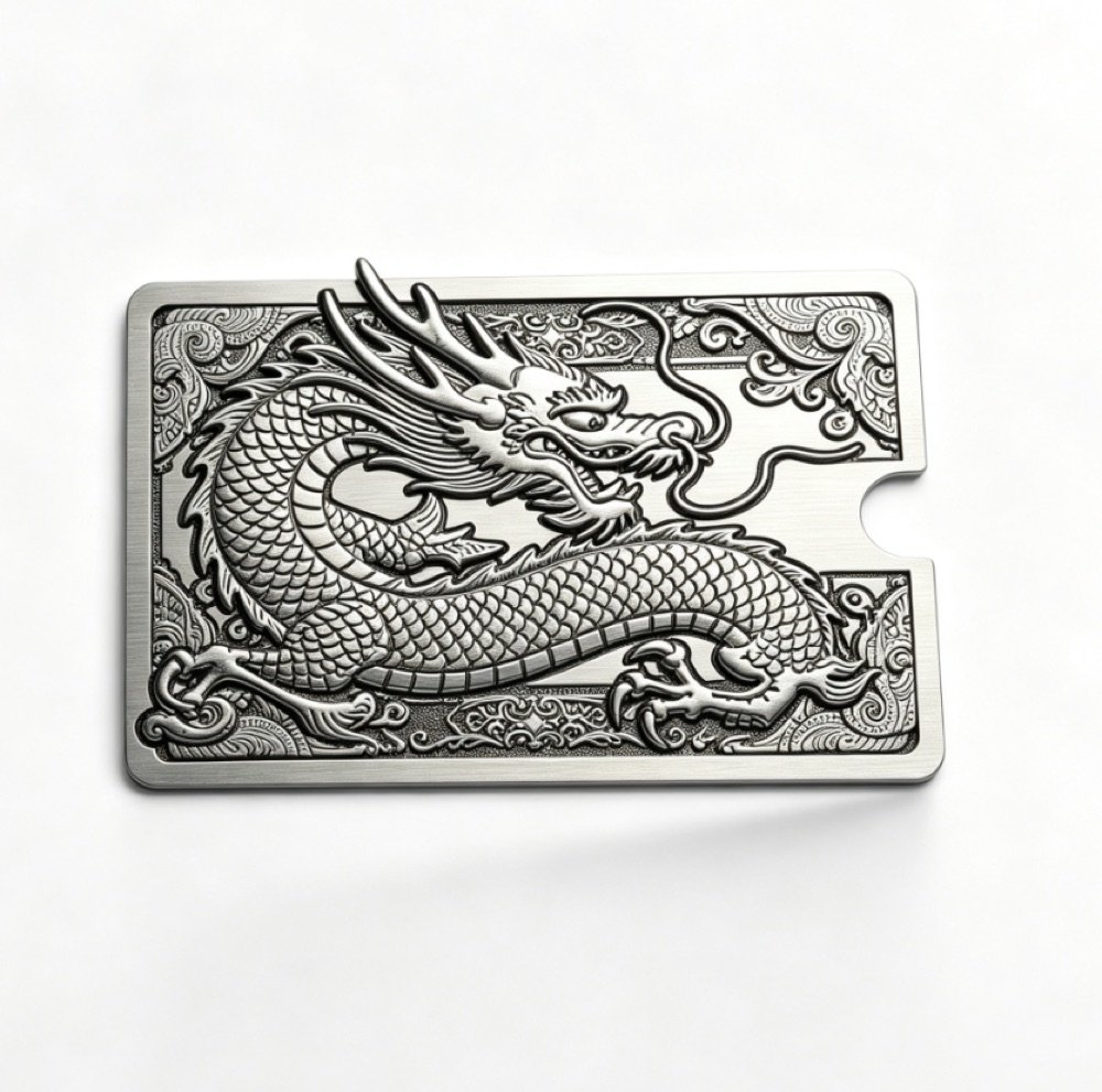 Supplied Luxury Metal Cards reference 4