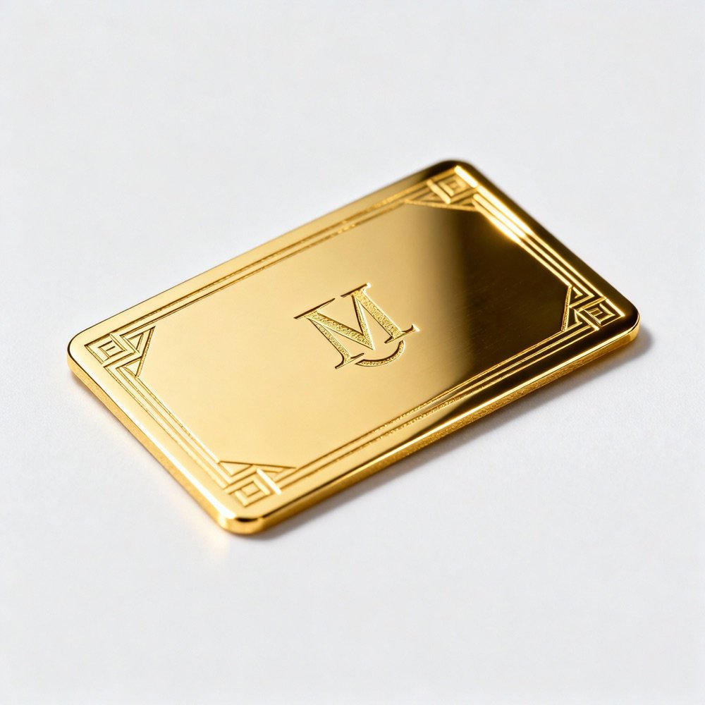 Supplied Metal Business Cards reference 3