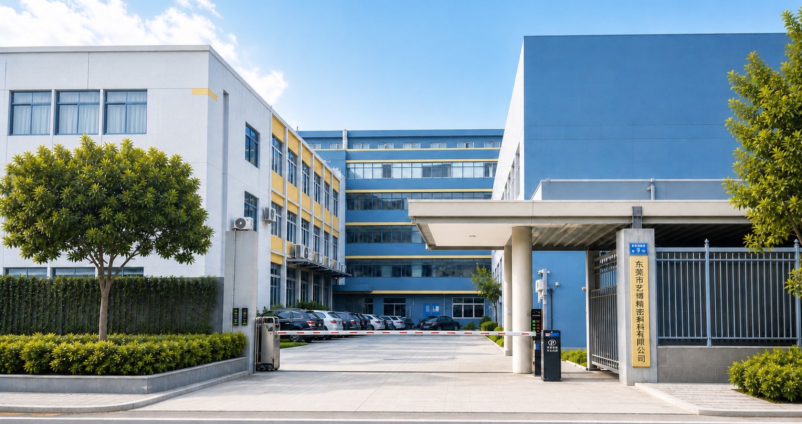 Dongguan Yibo Precision factory exterior in Humen, Dongguan