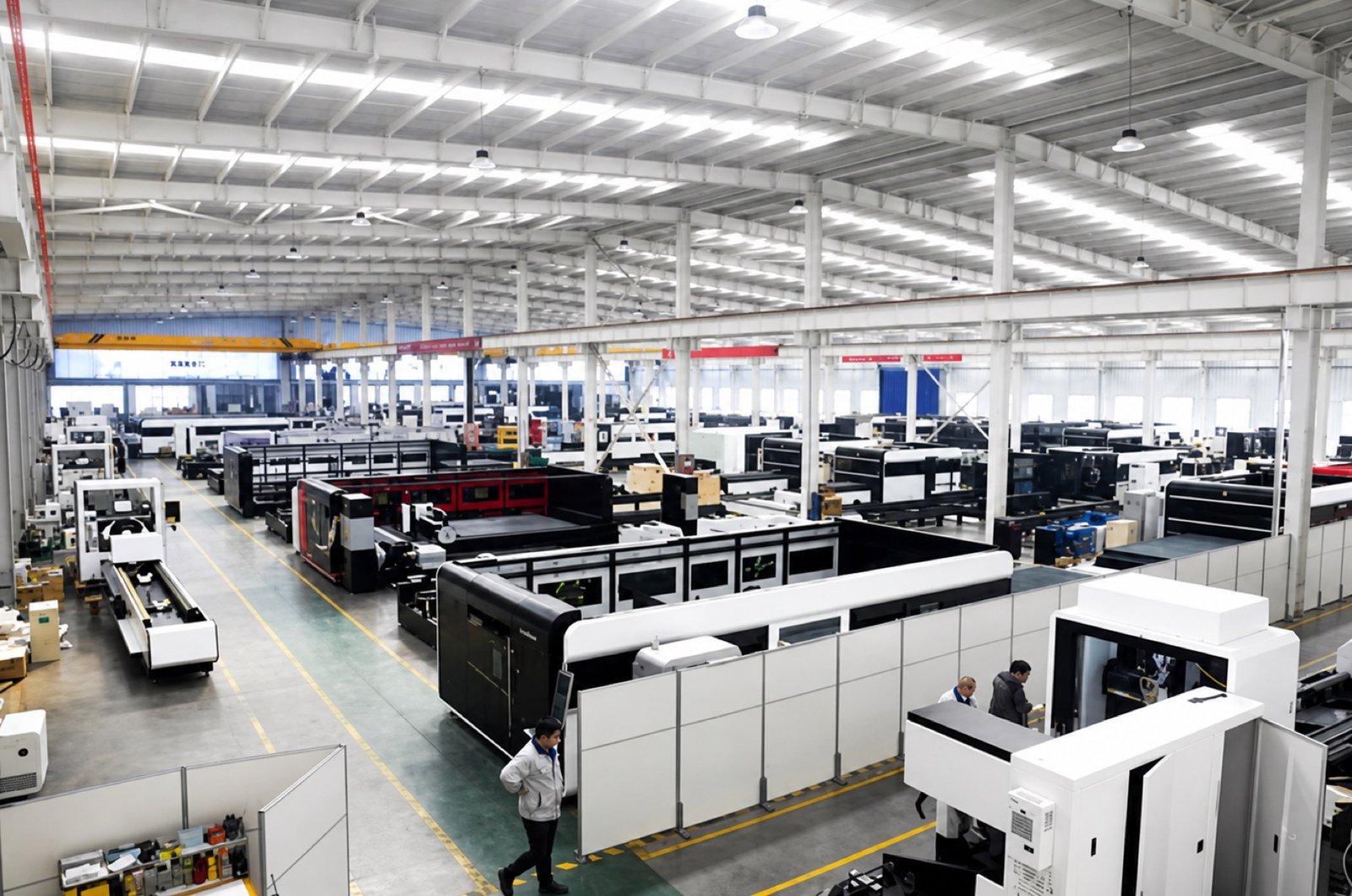 Large precision manufacturing hall